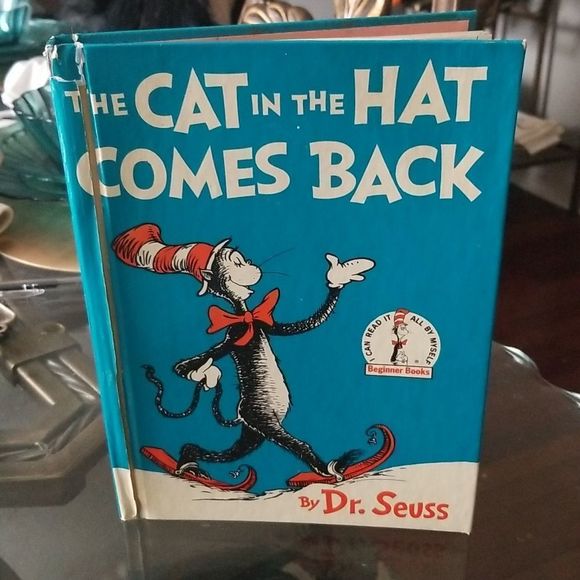 The Cat in The Hat Comes Back By Dr. Seuss Vintage Rare Edition 1958 - Picture 11 of 11